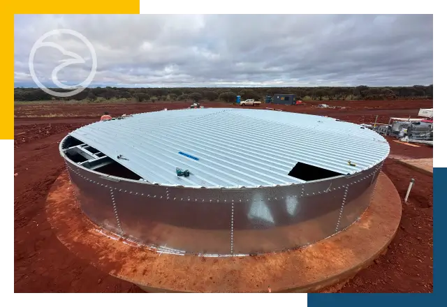 water tank roof replacement