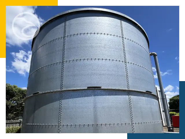 Modular panel reservoir for stormwater management