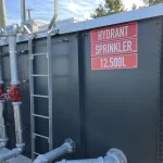 Overview of a fire tank system supporting site fire safety requirements