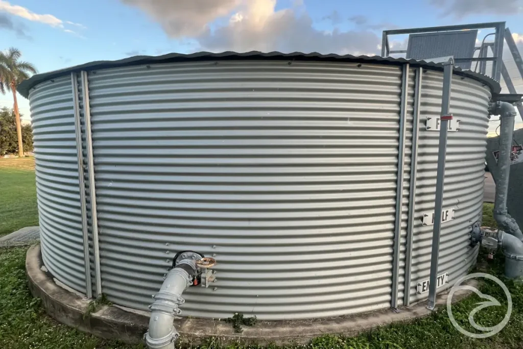 water waste tank