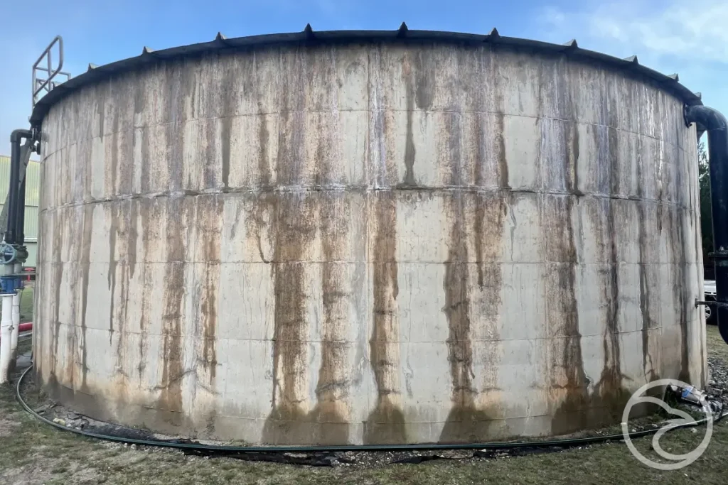 concrete tank deterioration