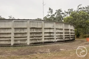 concrete tank maintenance signs
