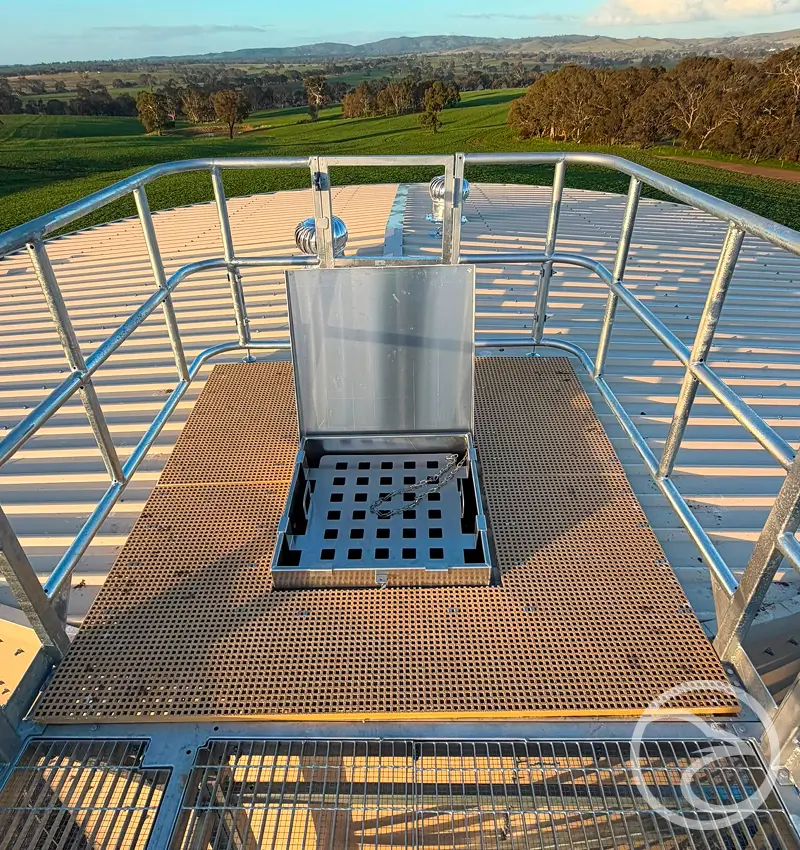 Steel panel water tank