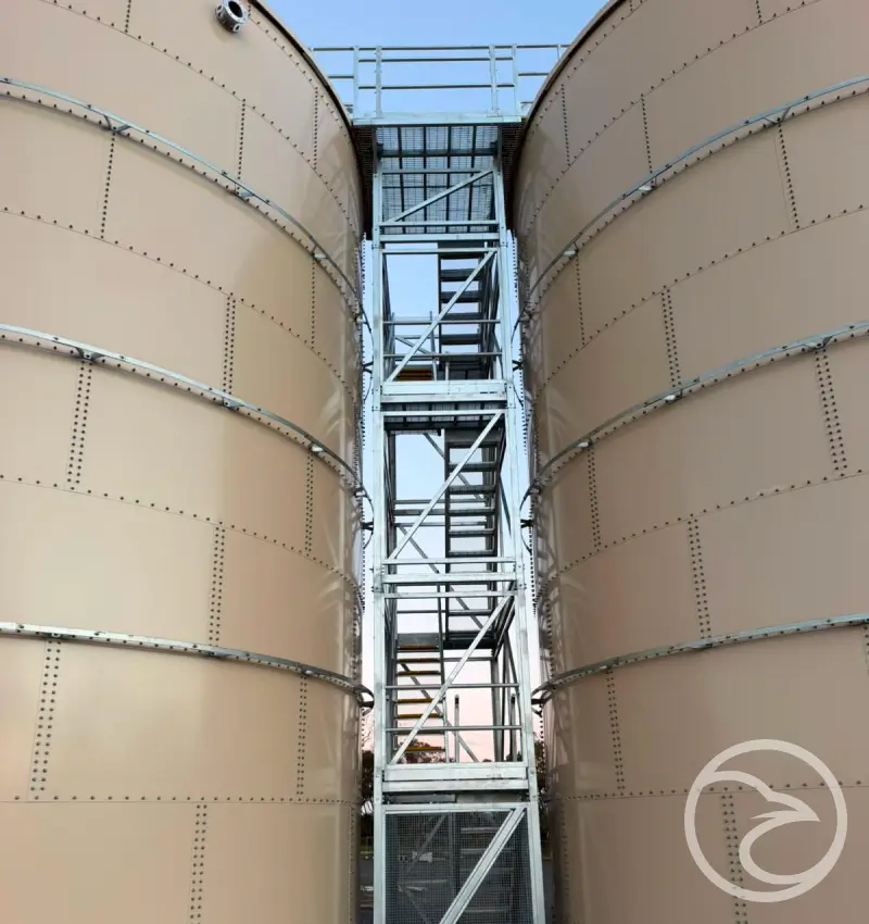 Fire water storage tank