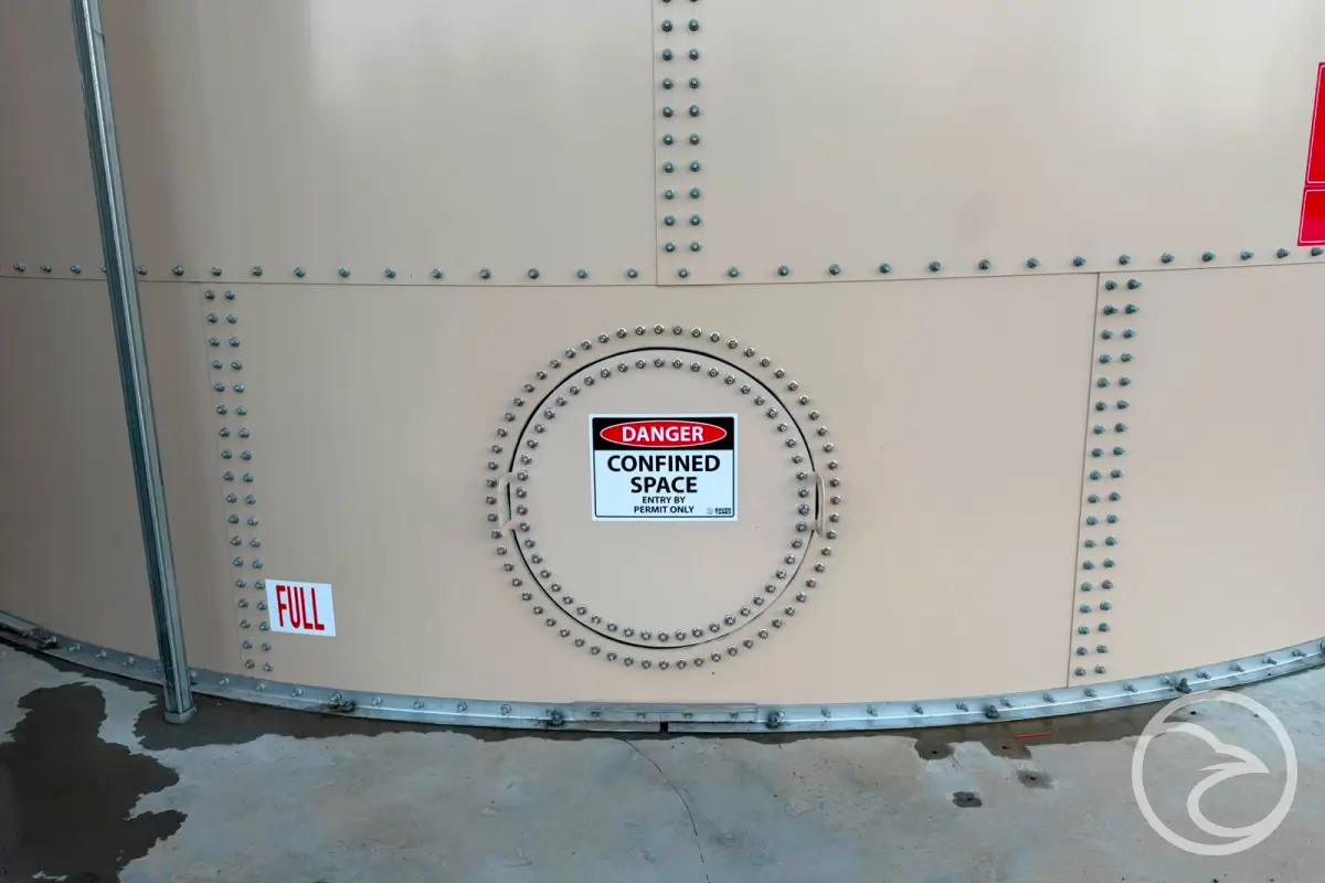 water tank access hatch Australia