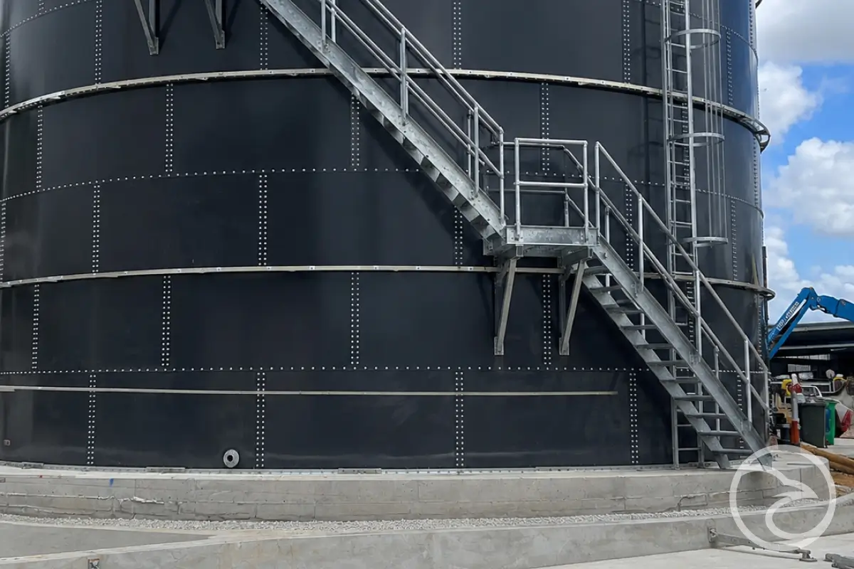 water tank stairs