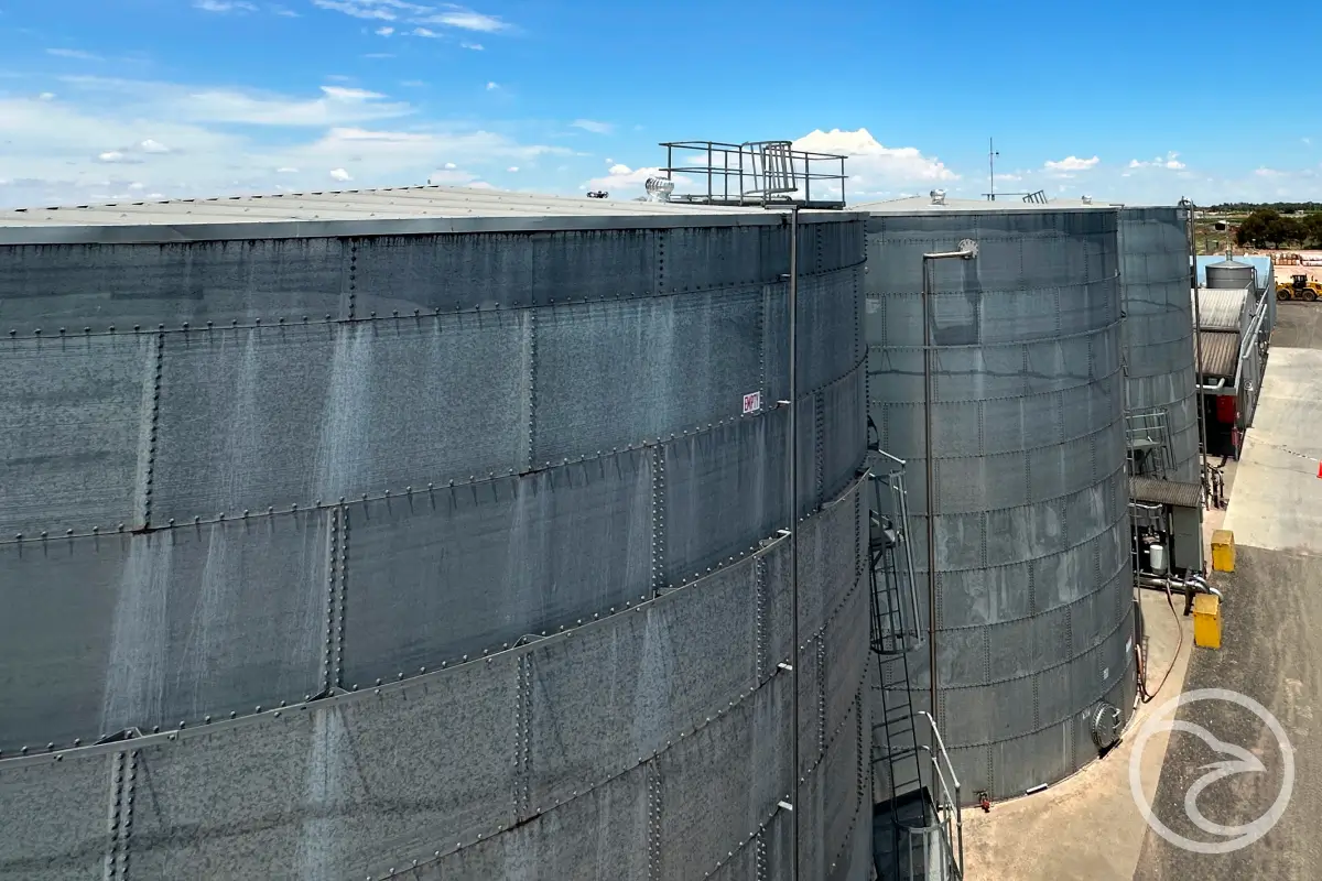 circular panel tanks Australia